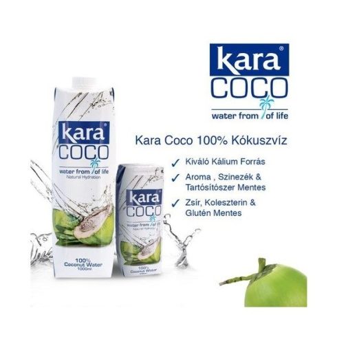 Kara Coco 100% kókuszvíz 250ml