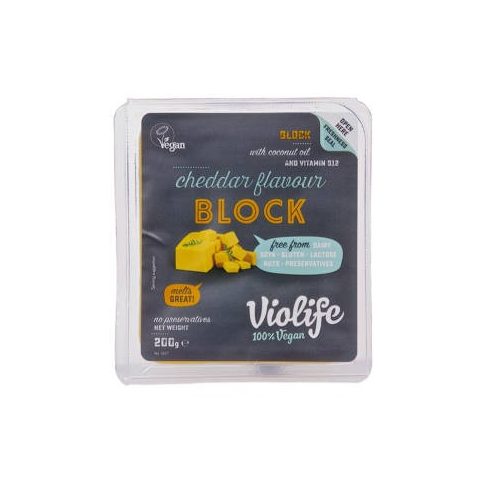 VioLife cheddar ízű "sajt" 200g