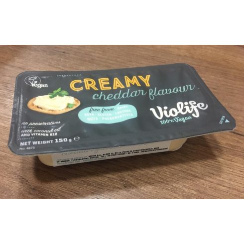 VioLife creamy cheddar 150g (vegán krémsajt)