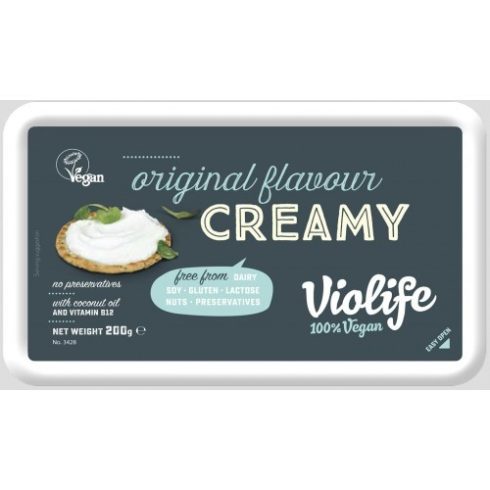 VioLife creamy natúr 200g (vegán krémsajt)
