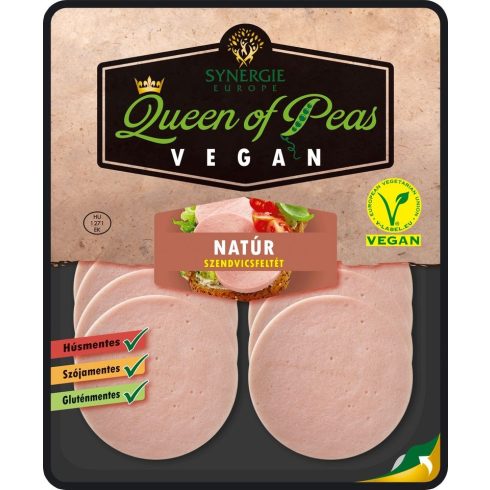 Queen of peas Natúr szendvicsfeltét 100g 