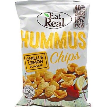 Eat real Hummus chips chili-citrom 45g