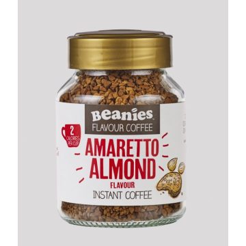 Beanies Amaretto-Mandula ízű instant kávé 50g