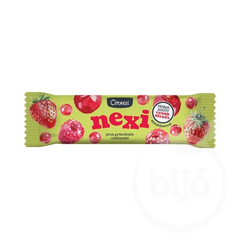 Cornexi Nexi piros gyümölcsös müzliszelet 25g